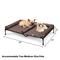 Show in main carousel: Veehoo Double Dog Elevated Dog Bed, Brown, X-Large slide 3 of 10