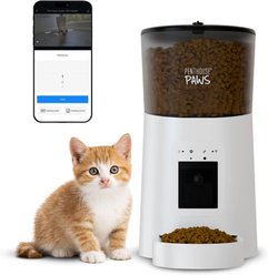 Penthouse Paws Smart HD Automatic Dog & Cat Feeder, 6-L, White