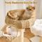 Show in main carousel: Hittite Solid Wood 30-in Faux Fur Cat Tree Tower & Condo with Sisal Scratching Post, Capsule & Ladder, 23.6 x 17.3 x 30-in slide 2 of 10