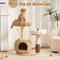 Show in main carousel: Hittite Solid Wood 30-in Faux Fur Cat Tree Tower & Condo with Sisal Scratching Post, Capsule & Ladder, 23.6 x 17.3 x 30-in slide 9 of 10