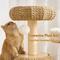 Show in main carousel: Hittite Solid Wood 30-in Faux Fur Cat Tree Tower & Condo with Sisal Scratching Post, Capsule & Ladder, 23.6 x 17.3 x 30-in slide 6 of 10