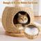 Show in main carousel: Hittite Solid Wood 30-in Faux Fur Cat Tree Tower & Condo with Sisal Scratching Post, Capsule & Ladder, 23.6 x 17.3 x 30-in slide 4 of 10