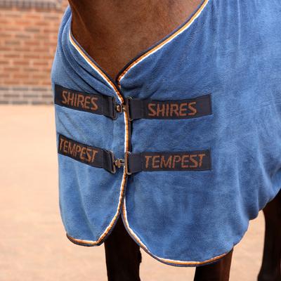 Show full view: Shires Equestrian Products Tempest Original Ultra Drying Horse Rug, Navy, 75-in slide 2 of 9
