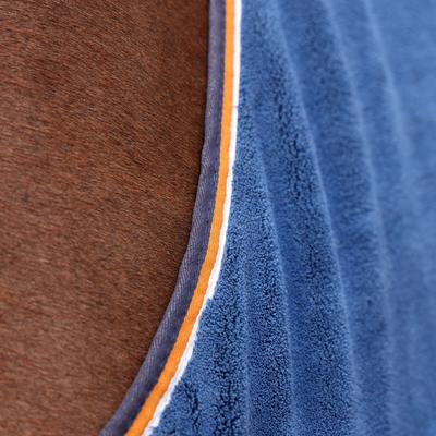 Show full view: Shires Equestrian Products Tempest Original Ultra Drying Horse Rug, Navy, 75-in slide 4 of 9