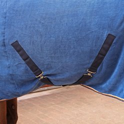 Shires Equestrian Products Tempest Original Ultra Drying Horse Rug, Navy, 60-in slide 2 of 9