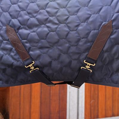 Show full view: Shires Equestrian Products Deluxe Quilted Horse Rug, Navy, 60-in slide 6 of 8