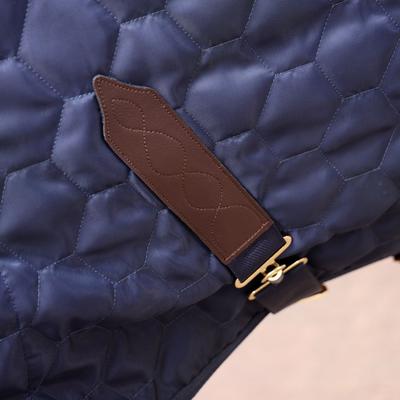 Show full view: Shires Equestrian Products Deluxe Quilted Horse Rug, Navy, 60-in slide 3 of 8