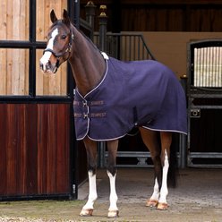 Shires Equestrian Products Tempest Original Waffle Horse Rug, Navy, 72-in