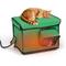 Show in main carousel: Coziwow All-Weather Insulated Waterproof Plastic Outdoor Cat House with Heating Pad, Green, Medium slide 1 of 7
