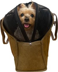 Bespoke Paws Jet-Setter Caddie Airline Approved Bag Dog Carrier, Black, 18-in