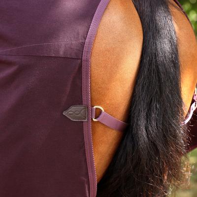 Show full view: Shires Equestrian Products Deluxe Horse Stable Sheet, Black Cherry, 63-in slide 4 of 4