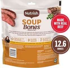 Rachael Ray Nutrish Soup Bones Minis with Real Beef & Barley Chews Dog Treats, 16 count slide 2 of 8