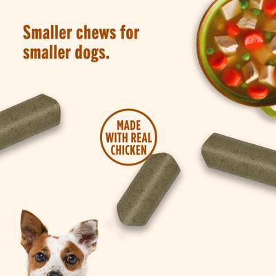 Show full view: Nutrish Soup Bones Minis with Real Chicken & Veggies Chews Dog Treats, 16 count (Rachael Ray) slide 7 of 13