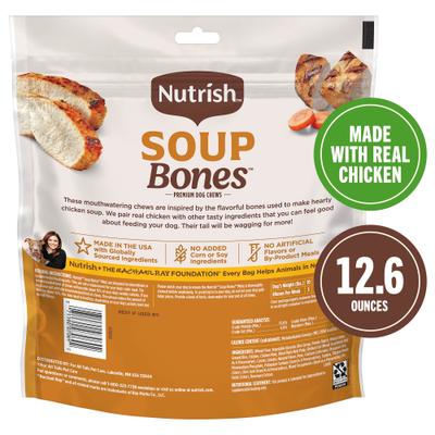 Show full view: Nutrish Soup Bones Minis with Real Chicken & Veggies Chews Dog Treats, 16 count (Rachael Ray) slide 4 of 13