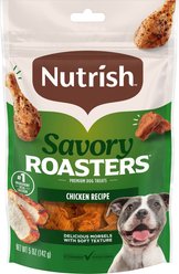 Nutrish Savory Roasters Chicken Recipe Premium Dog Treats, 5-oz bag (Rachael Ray)