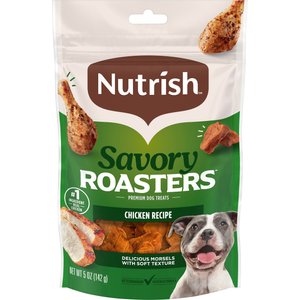 Nutrish Savory Roasters Chicken Recipe Premium Dog Treats, 5-oz bag (Rachael Ray)