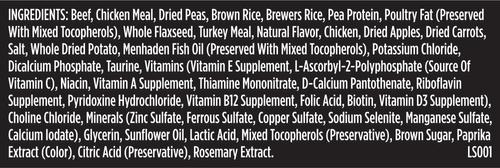 Show full view: Nutrish Dish Beef & Brown Rice Recipe with Veggies, Fruit & Chicken Dry Dog Food, 23-lb bag (Rachael Ray) slide 8 of 13