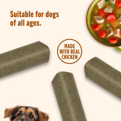 Show full view: Nutrish Soup Bones Premium Chicken & Veggies Flavor Dog Chews, 12.6-oz bag (Rachael Ray) slide 7 of 14