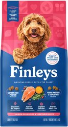 Finley's Salmon, Brown Rice & Vegetable Recipe Dry Dog Food, 4-lb bag