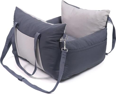 Show full view: LFC PETS Dog Car Booster Seat, Grey slide 4 of 10