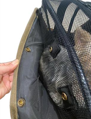 Show full view: Bespoke Paws Jet-Setter Caddie Airline Approved Bag Dog Carrier, Black, 18-in slide 6 of 8