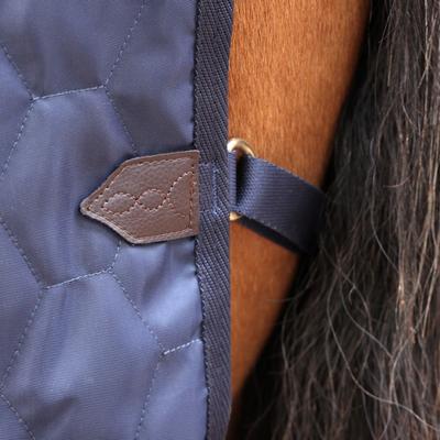 Show full view: Shires Equestrian Products Deluxe Quilted Horse Rug, Navy, 60-in slide 5 of 8