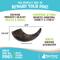 Show in main carousel: Raw Paws Water Buffalo Horns Dog Treats, Medium, 4 count slide 4 of 7