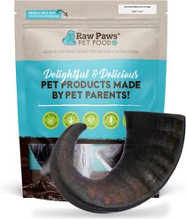 Raw Paws Water Buffalo Horns Dog Treats, Large, 2 count