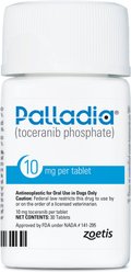 Palladia (toceranib phosphate) Tablets for Dogs, 10-mg, 1 tablet slide 1 of 6