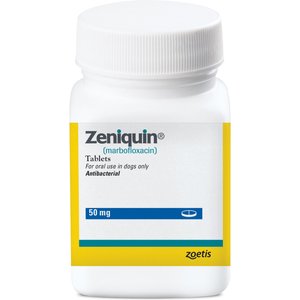 Zeniquin (marbofloxacin) Tablets for Dogs & Cats, 50-mg, 1 tablet