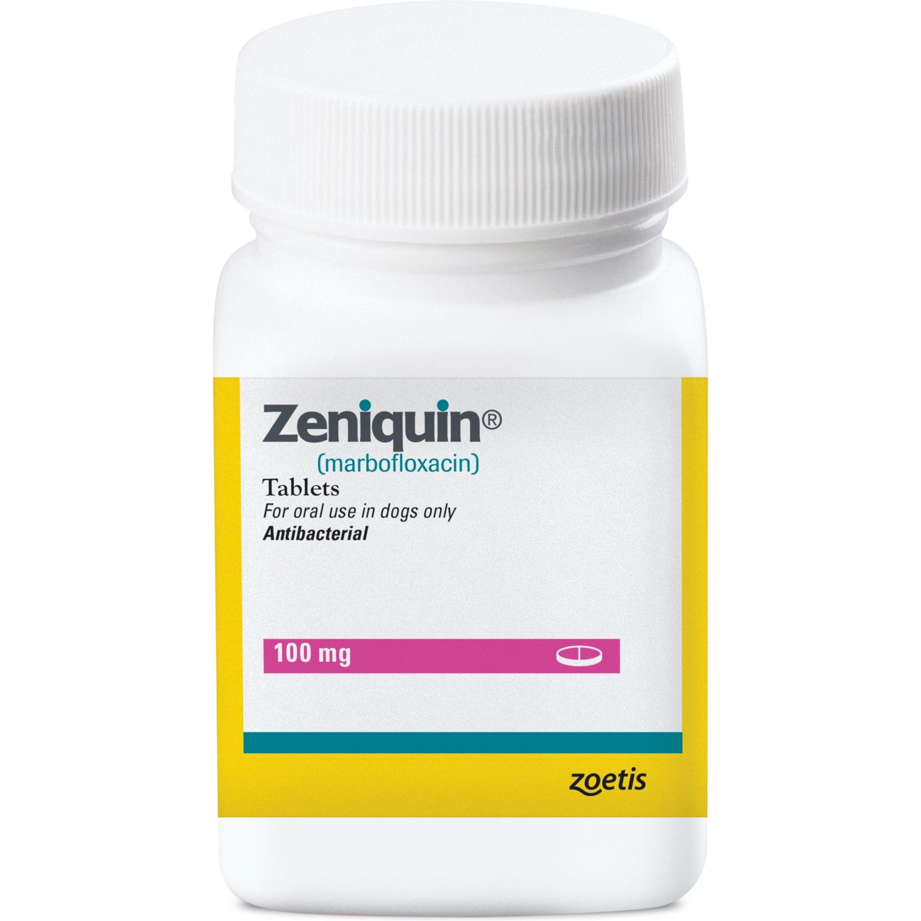 Zeniquin (marbofloxacin) Tablets for Dogs & Cats, 100-mg, 60 tablets