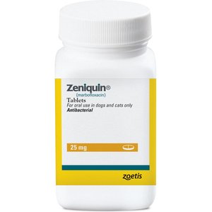 Zeniquin (marbofloxacin) Tablets for Dogs & Cats, 25-mg, 1 tablet