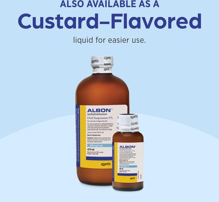 Show full view: Albon (sulfadimethoxine) Tablets for Dogs & Cats, 30 tablets, 125-mg slide 7 of 10