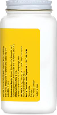 Show full view: Albon (sulfadimethoxine) Tablets for Dogs & Cats, 500-mg, 30 tablets slide 2 of 10