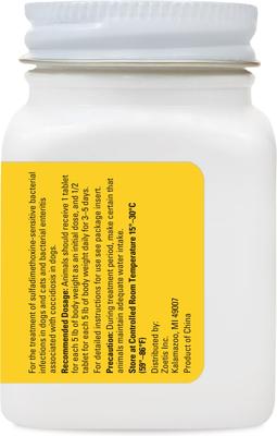 Show full view: Albon (sulfadimethoxine) Tablets for Dogs & Cats, 30 tablets, 125-mg slide 2 of 10