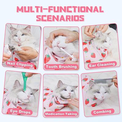 Show full view: Supet Self-Adhesive Cat Wrap for Cutting Nails, Love, Medium slide 7 of 8