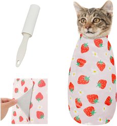 Supet Self-Adhesive Cat Wrap for Cutting Nails, Love, Medium