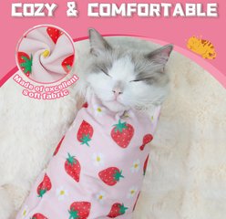 Supet Self-Adhesive Cat Wrap for Cutting Nails, Love, Large slide 2 of 8