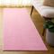 Show in main carousel: SAFAVIEH Loft Transitional Solid Machine Washable Runner Rug, 2.3 x 6-ft, Pink slide 1 of 8