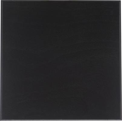 Show full view: SAFAVIEH Bean Square Wood Cat Bed House, Matte Black slide 5 of 9