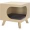 Show in main carousel: SAFAVIEH Bean Square Wood Cat Bed House, Natural slide 3 of 9