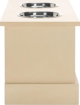 Show full view: SAFAVIEH Boomer Elevated Dog Bowl Feeder with Drawer, Natural slide 5 of 9