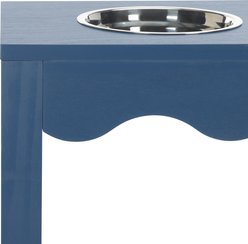 SAFAVIEH Lilith Elevated Dog Bowl Feeder, Blue slide 2 of 9