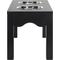 Show in main carousel: SAFAVIEH Lilith Elevated Dog Bowl Feeder, Matte Black slide 4 of 9