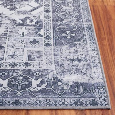 Show full view: SAFAVIEH Tucson Bohemian Machine Washable Area Rug, Gray, 4 x 6-ft slide 5 of 9