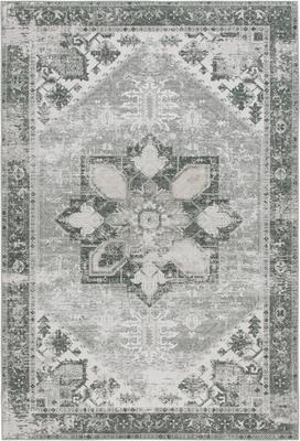 Show full view: SAFAVIEH Tucson Bohemian Machine Washable Area Rug, Dark Sage/Ivory, 4 x 6-ft slide 2 of 8