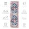 Show in main carousel: SAFAVIEH Tucson Bohemian Machine Washable Runner Rug, Blue/Red, 2.5 x 12-ft slide 9 of 9