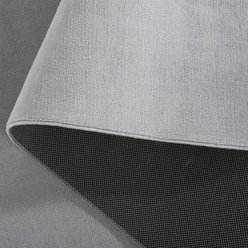 SAFAVIEH Loft Transitional Solid Machine Washable Area Rug, Gray, 5 x 8-ft slide 2 of 8