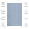 Show in main carousel: SAFAVIEH Loft Transitional Solid Machine Washable Area Rug, Light Blue, 6 x 6-ft slide 8 of 8