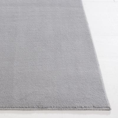 Show full view: SAFAVIEH Loft Transitional Solid Machine Washable Area Rug, Gray, 4 x 6-ft slide 4 of 8